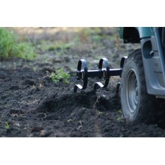 KOLPIN Cultivador de 6 dientes para quad 120 CM KL3009