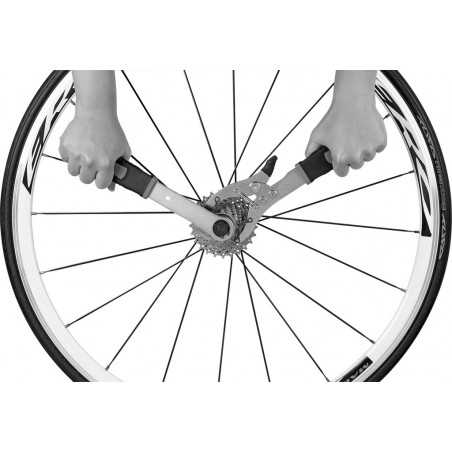 SUPER B Mordaza suelta coronas y extractor de cassette 10-17 T / 5-11 V 59000010