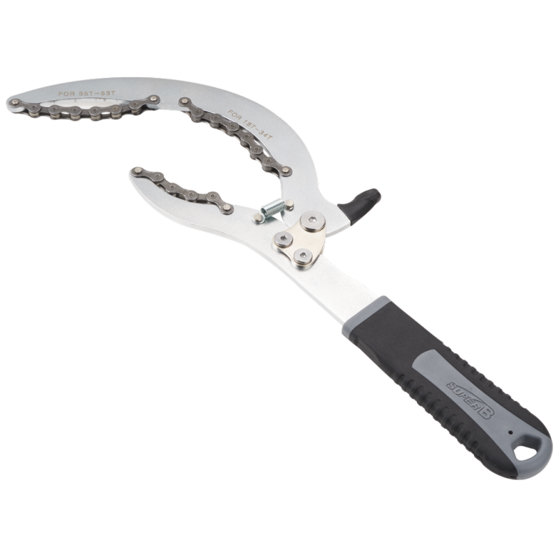 SUPER B Mordaza suelta coronas y extractor de cassette E-BIKE 18T-34T 35T-53T 59000014