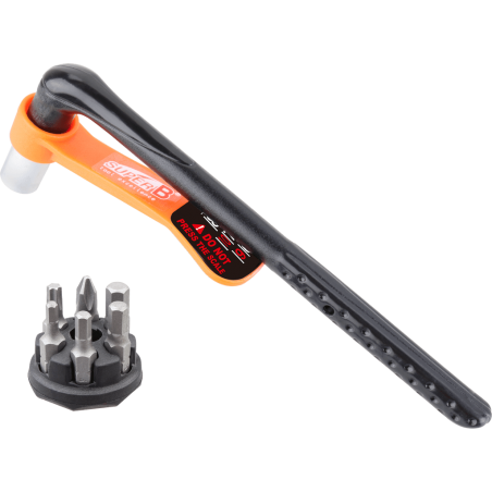 SUPER B Torque wrench 3-10NM 3/4/5/6 MM. TORX25 / PHILIPS 2 59000015