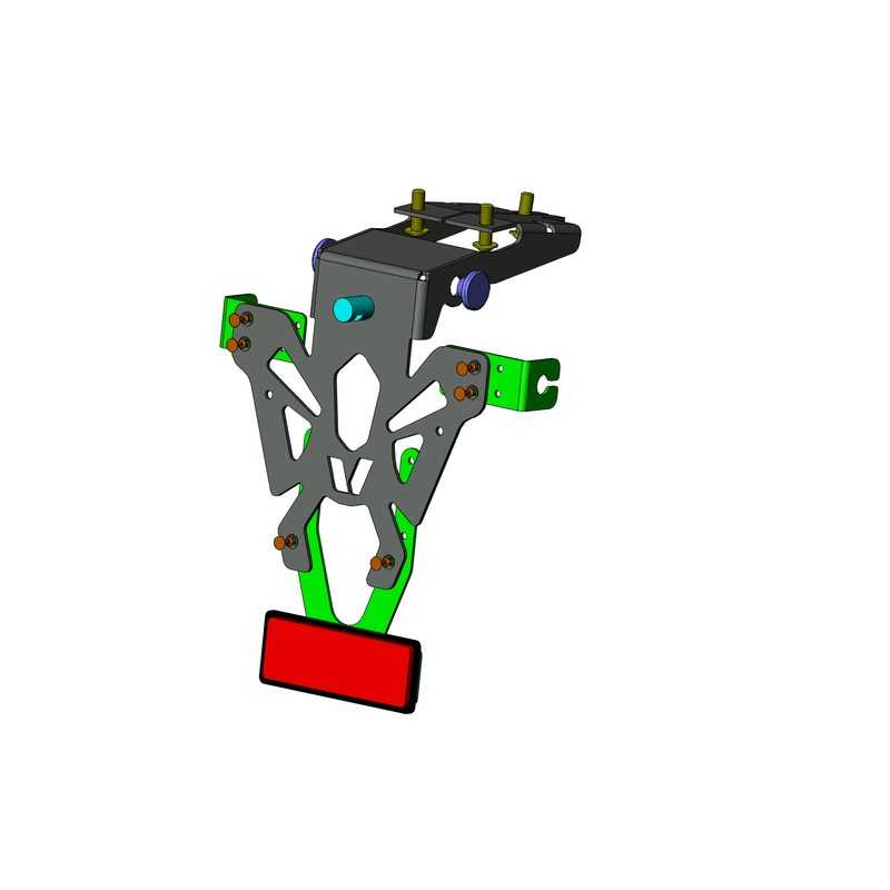 V PARTS Portamatriculas soporte porta matricula 445339