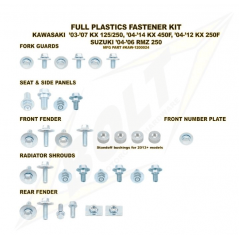 BOLT Kit tornilleria de carenado 893366