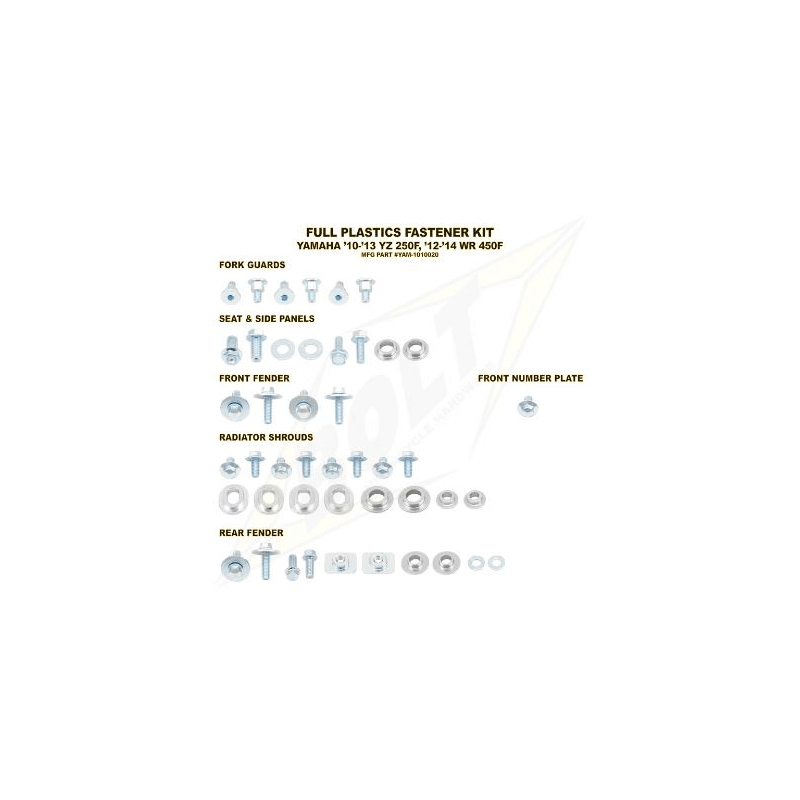 BOLT Kit tornilleria de carenado 893434