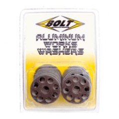 BOLT Pack de 10 arandelas aluminio INT 6 MM / EXT 25 893546