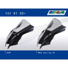 MRA Cupula parabrisas carenabris moto RACING R 4100024900VAR