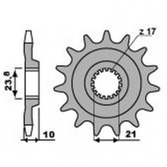 PBR Chain sprocket 520 46000021