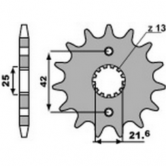 PBR Chain sprocket 530 46000189