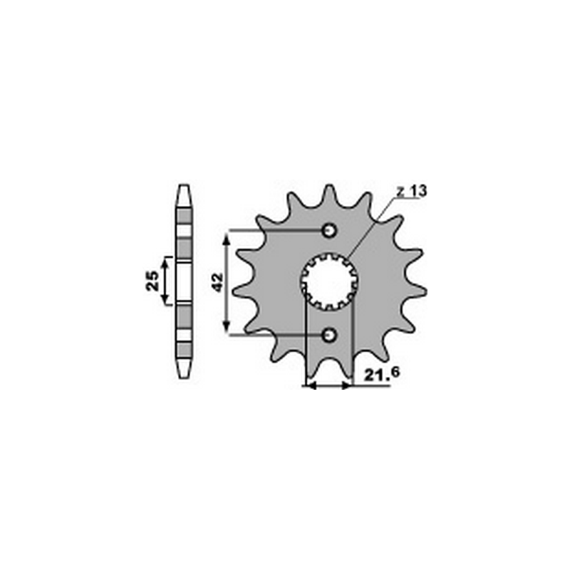 PBR Chain sprocket 530 46000189