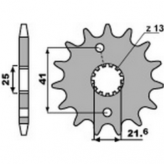 PBR Chain sprocket 520 46000092VAR