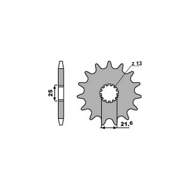 PBR Chain sprocket 530 46000127