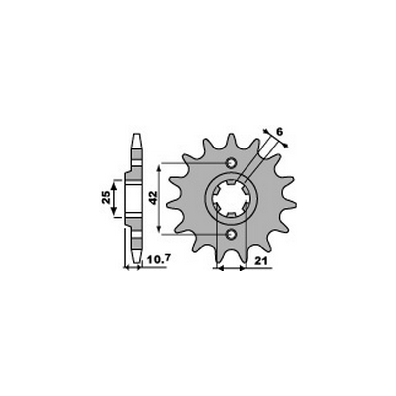 PBR Chain sprocket 530 46000159