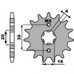 PBR Chain sprocket 428 464217713