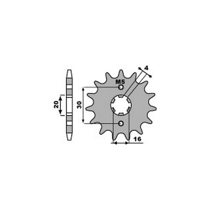 PBR Chain sprocket 428 464217713