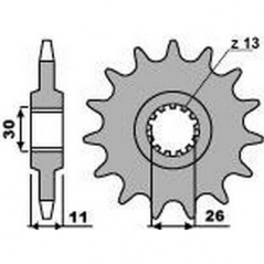 PBR Chain sprocket 525 46209115