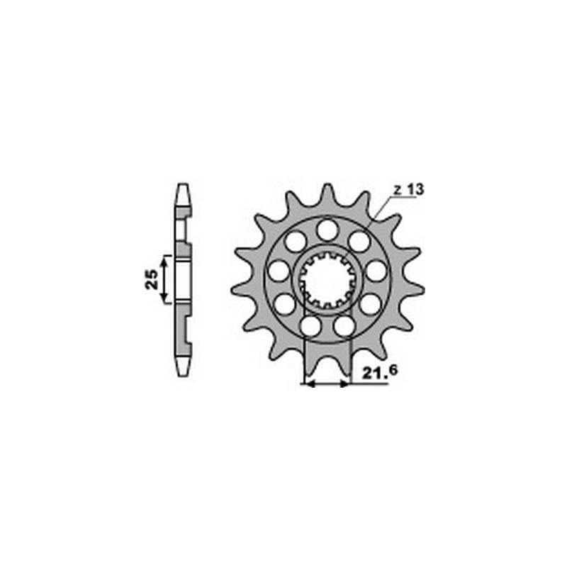 PBR Chain sprocket 520 464214113