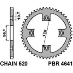 PBR Steel reinforced crown 520 4641 47464142