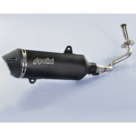 POLINI Complete exhaust pipe with aluminum silencer MAXI-SCOOTER 701000360007