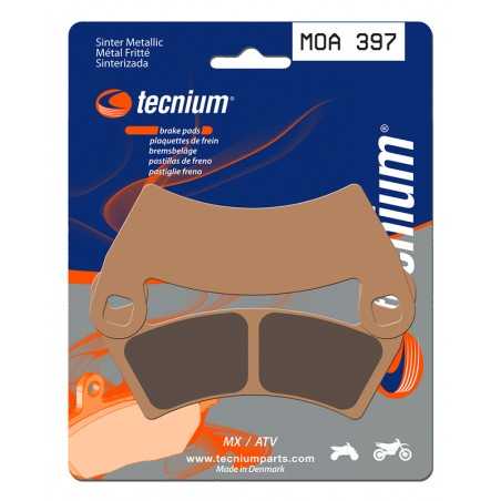 TECNIUM Pastillas de freno sinterizadas para moto MOA397 ATV 383977