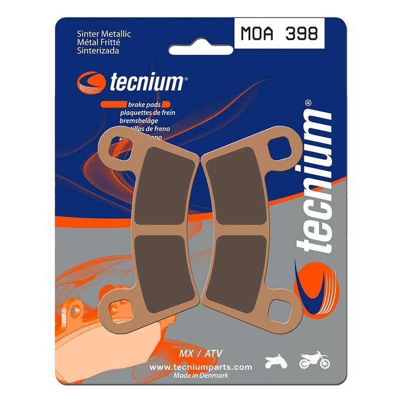 TECNIUM Sintered motorcycle brake pads MOA398 ATV 383987