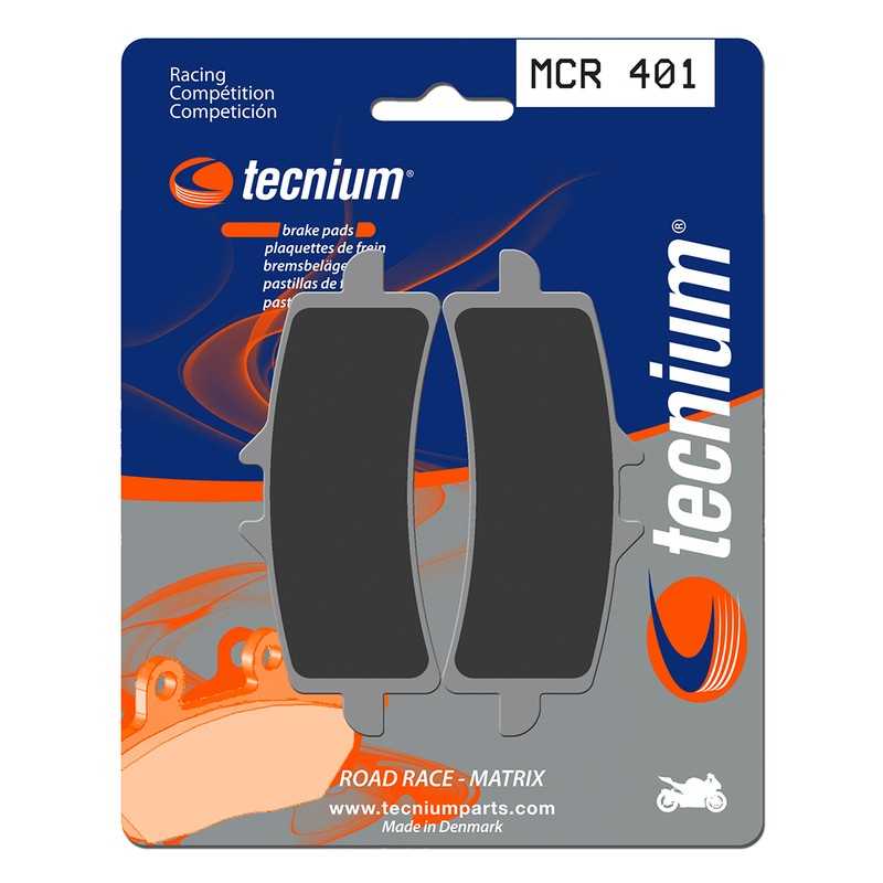 TECNIUM SINTERED BRAKE PADS MCR401 40000103
