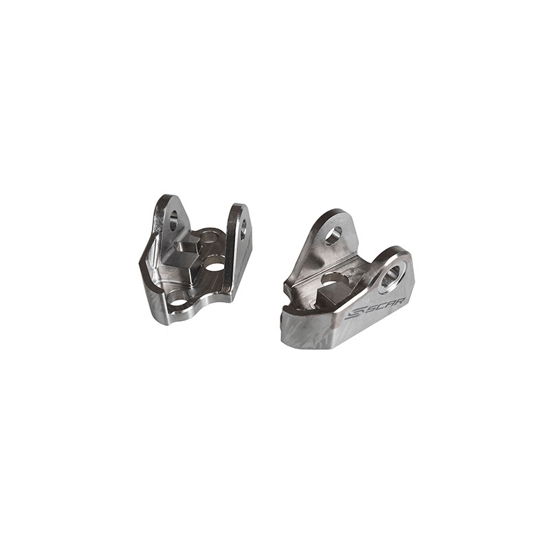 SCAR Titanium footpeg bracket 41900010