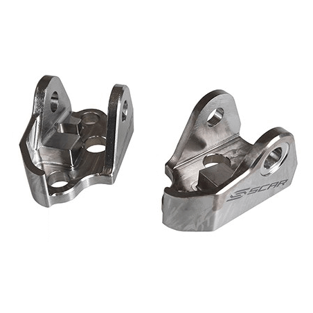 SCAR Soporte de estriberas titanio 41900010