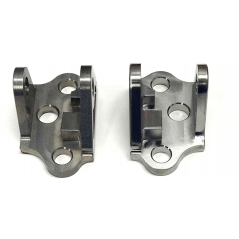 SCAR Titanium footpeg bracket 41900010