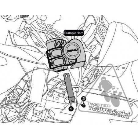 DENALI Soporte para claxon SOUNDBOMB 30500033