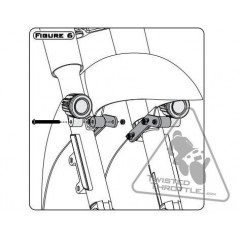 DENALI Light bracket to fender 63100067