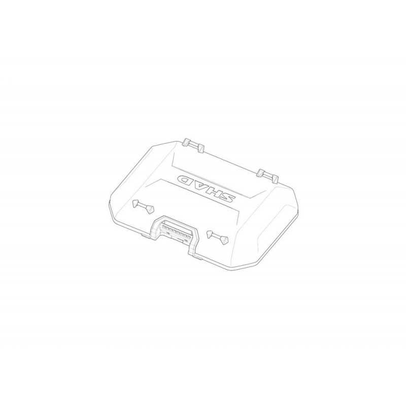 SHAD Recambio tapa aluminio para baul TOP TERRA 203471R