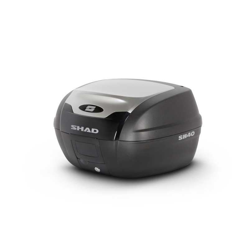 SHAD Baul maleta trasera para equipaje tapa aluminio SH40 ALU D0B40200