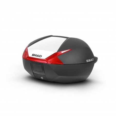 SHAD Recambio tapa de color para baul SH47 BLANCO D1B47E08