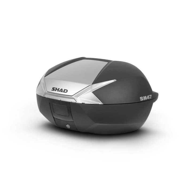SHAD Replacement color lid for trunk SH47 NEW TITANIUM D1B47E15