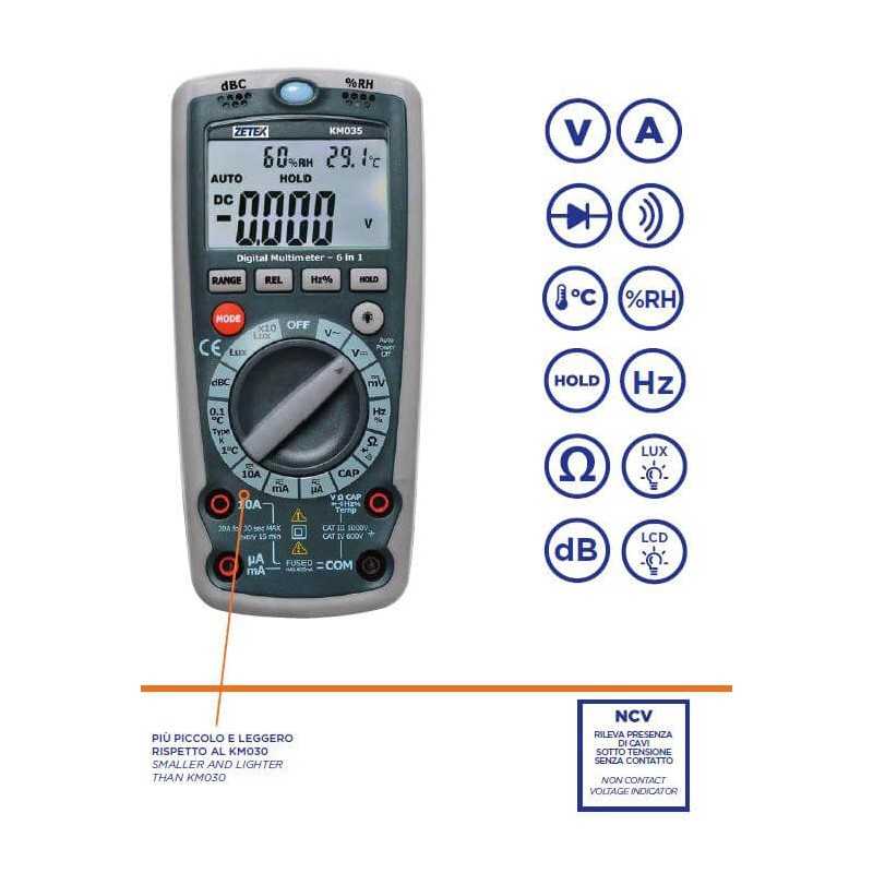 ZECA Digital multimeter 51500001