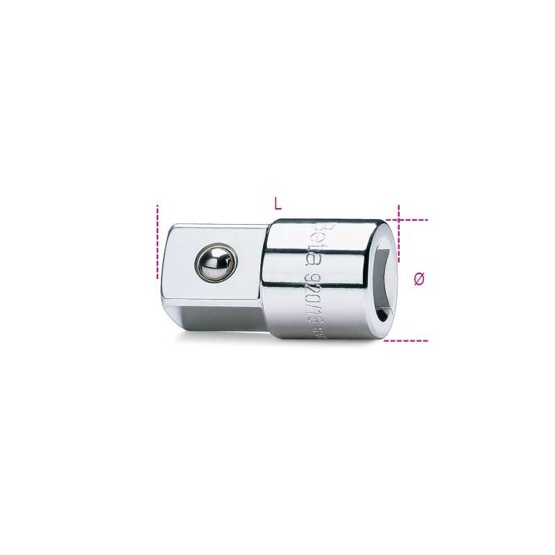 BETA Socket wrench with female square 1/2 3/4 55000105