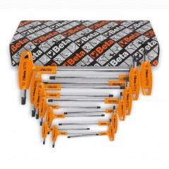 BETA Kit de llaves macho curvadas con mango para tornillos torx 8 U 55000150
