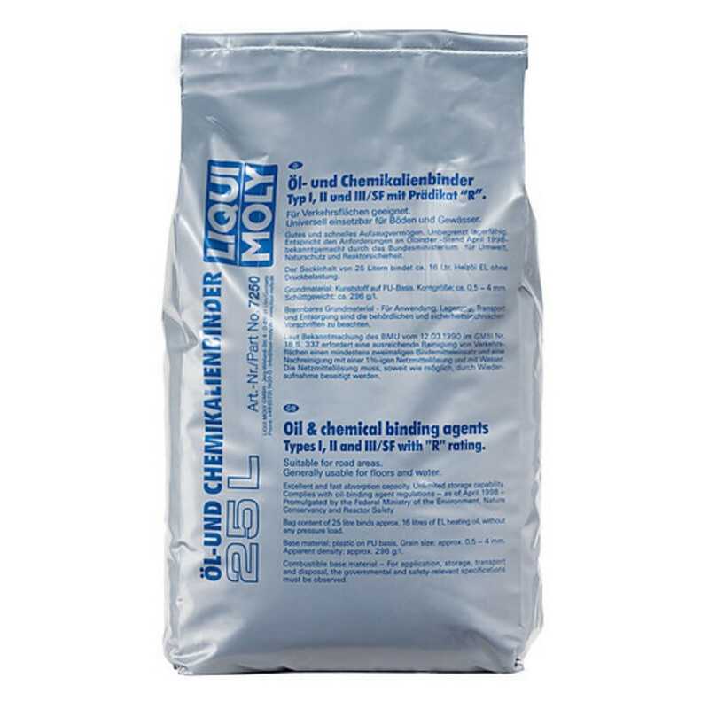 LIQUIMOLY Absorbente de aceite y sustancias químicas 25 L 20300233