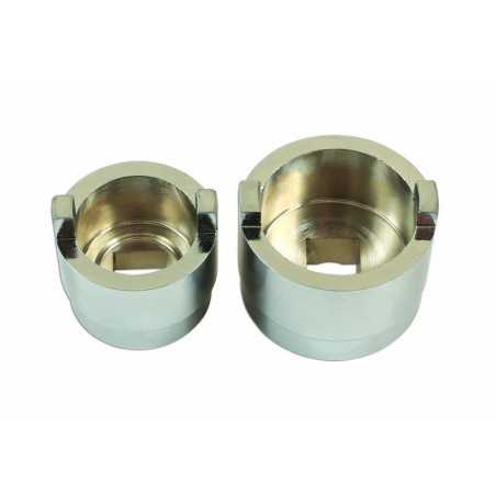 LASER TOOLS Juego de vasos para mantenimiento basculante doble 57000025