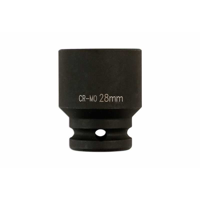 LASER TOOLS Impact socket for pistol 28 MM 1/2 57000050