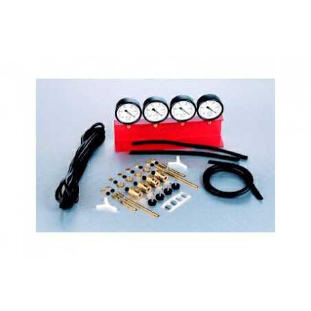 BIHR Vacuómetro analógico para motor de 4 cilindros 890002