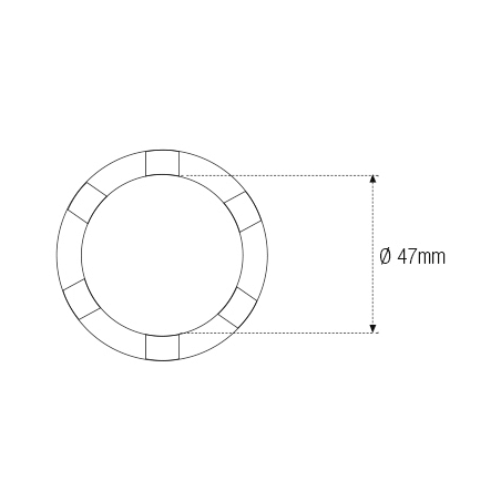 MOTION PRO Vaso almenado 74 MM 890129