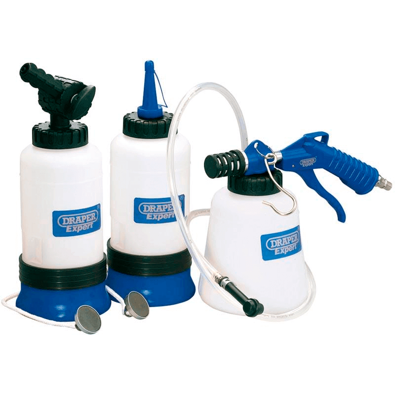 DRAPER Purgador de freno neumatico con base magnetica 890960