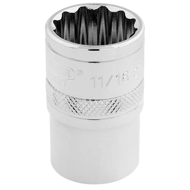 DRAPER Vaso de 12 caras 1/2 11/16 89101203