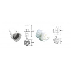 BIHR 3-way connector set 090 SMTO 0.85MM-1.25MM 5 U 891364