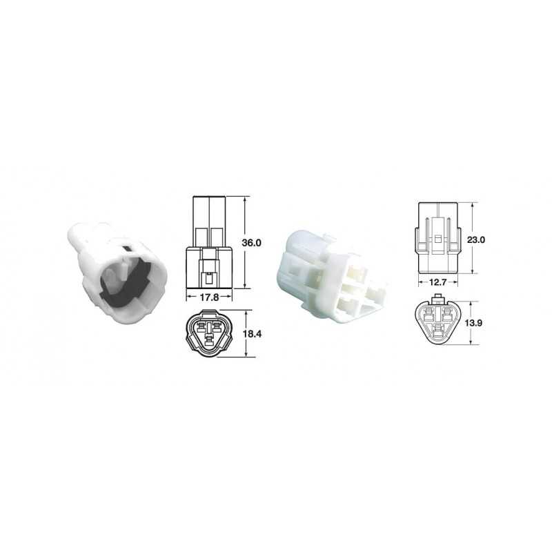 BIHR 3-way connector set 090 SMTO 0.85MM-1.25MM 5 U 891364