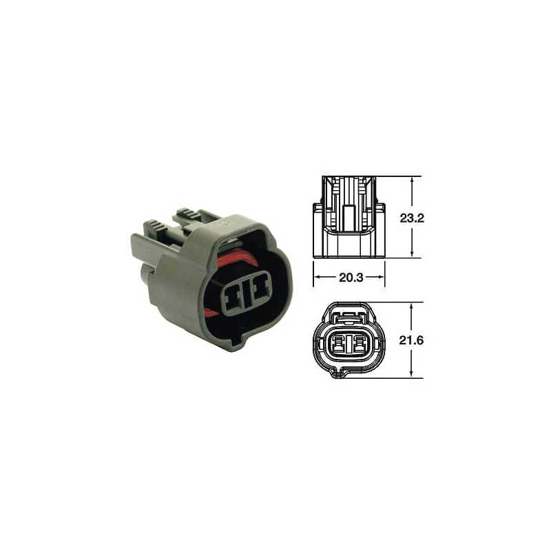 BIHR 2-way female cable terminal 090 SMTO 5 U 891368VAR