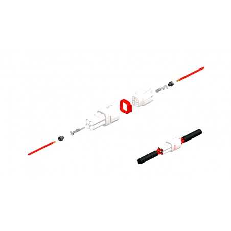 BIHR Terminal de cable hembra 090 SMTO 0.85 MM-1.25 MM - 50 U 891369