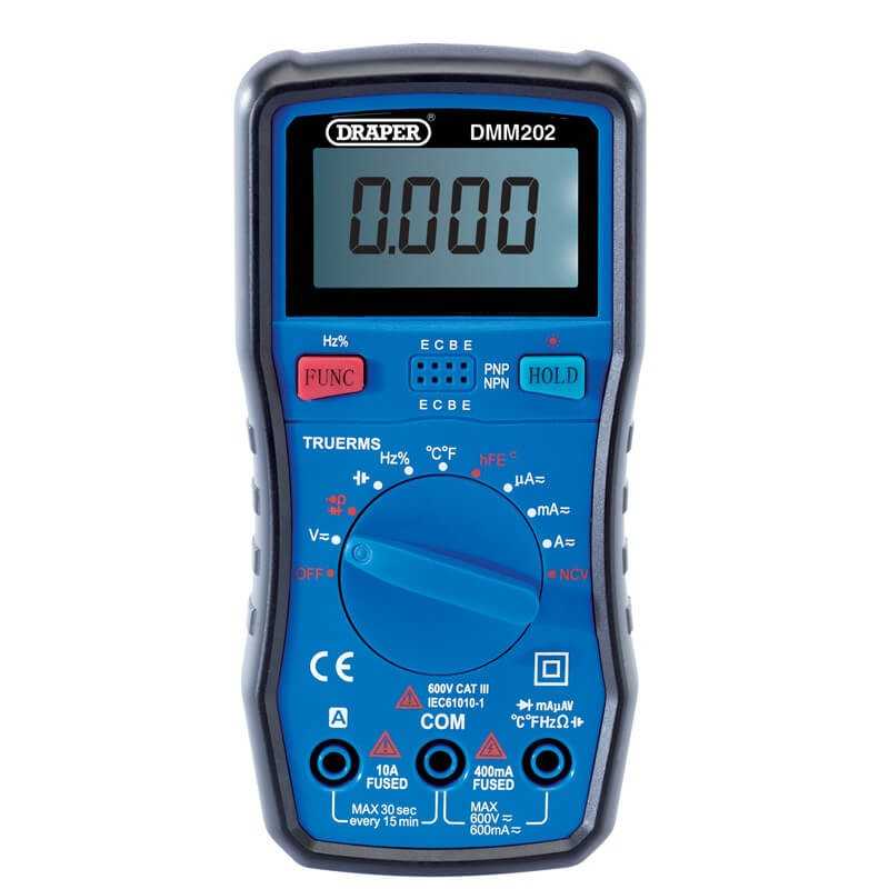 DRAPER Multimetro digital 89150004