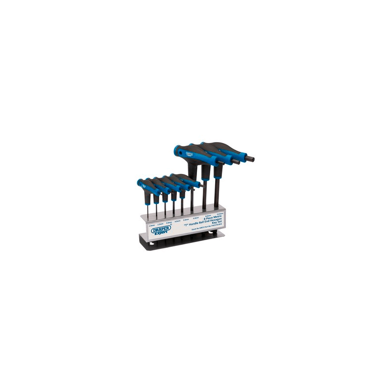 DRAPER 6-sided male wrench set 8 U 89208000