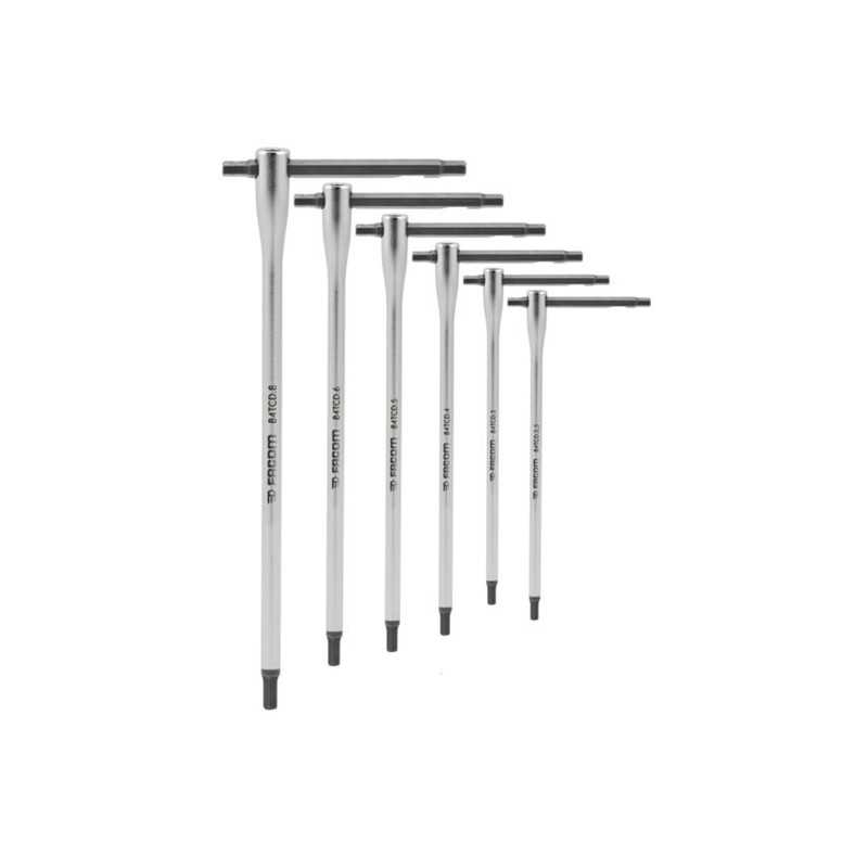 FACOM Set of 6-sided keys in T 6 U 89208001